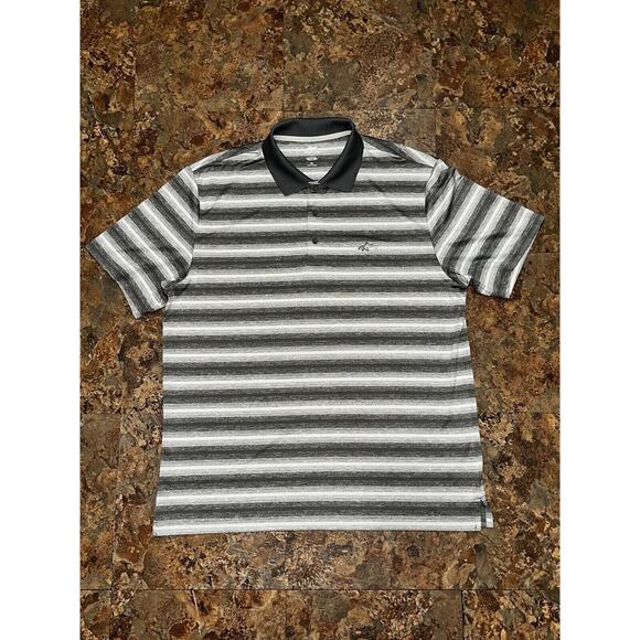 Greg Norman Other - Attack Life Greg Norman Gray Play Dry Polo Golf Shirt Size XL